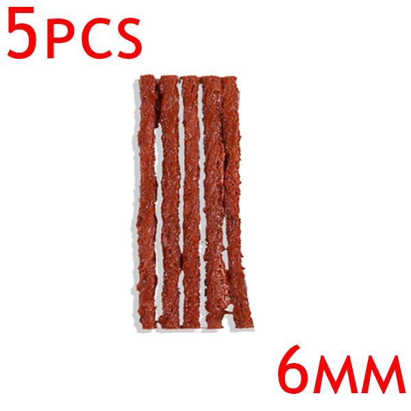 50/5Pcs Tubeless Tire Repair Strips Stiring Glue for Tyre Puncture Emergency Car Motorcycle Bike Tyre Repairing Rubber Strips