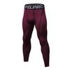 Men's Pro Sports Fitness Running Pants - Sweat-Wicking, Breathable, Quick-Drying, Elastic Tights