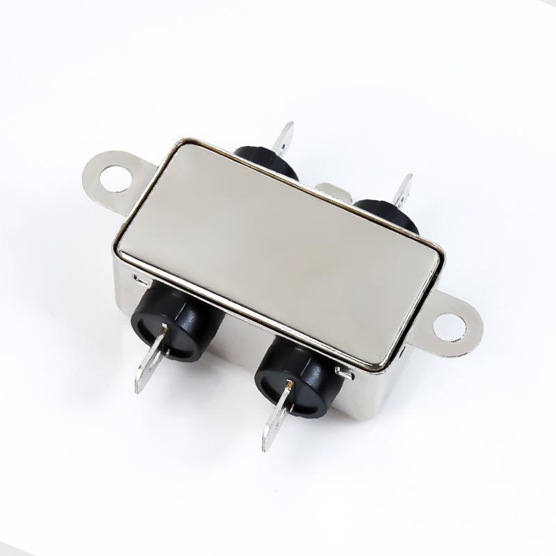 EMI Power Filter CW1B-10A-T(05) 3/6/10A, Solder Tab, 220VAC, Single-Phase AC General Purpose