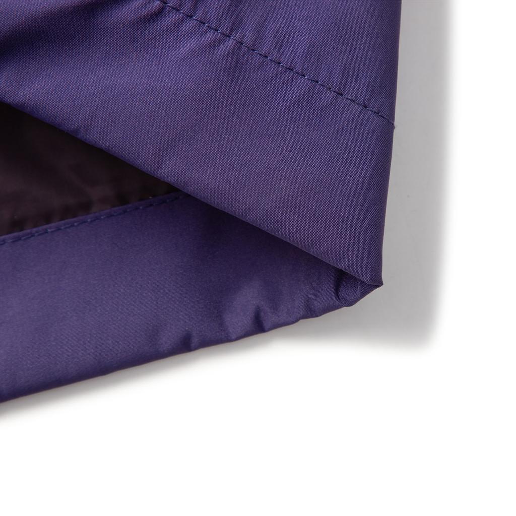 Li Ning CBA Series Sports Casual Fashion Loose Hooded Pattern Printed Windbreaker Men Outerwear Purple AFDVF57-2