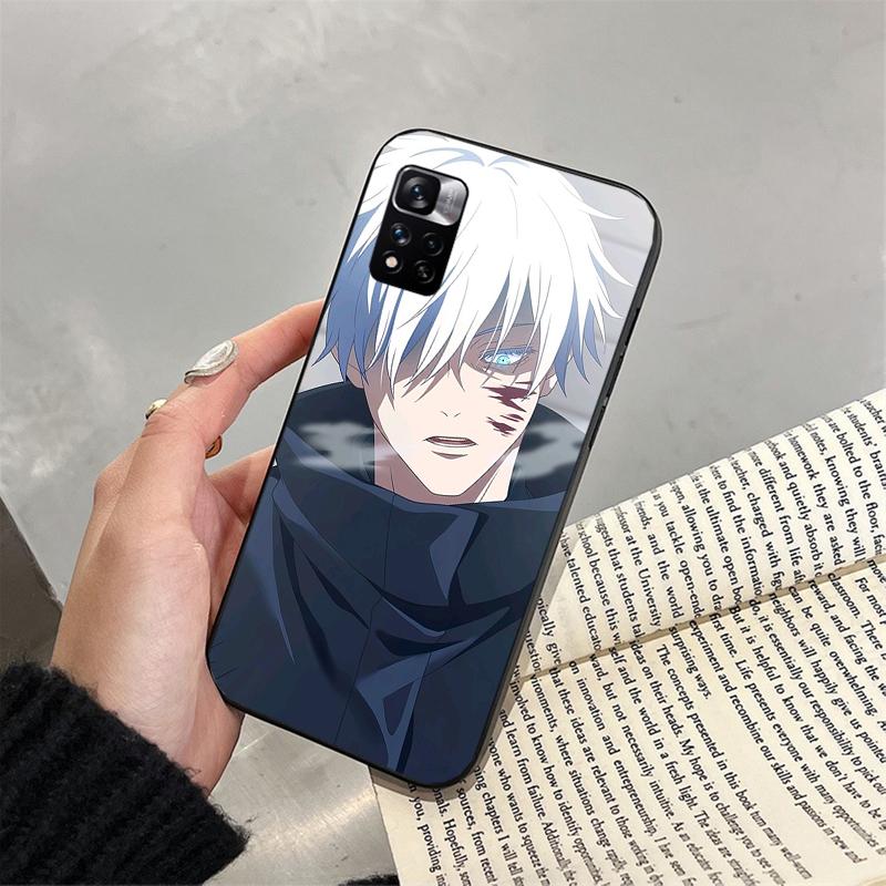 

Satoro Gojo Jujutsu Kaisen Phone Case For Xiaomi Redmi note 14 Pro Plus 14 13 12 11 10 Pro 14S 12S 11S Redmi 14C 13C Redmi Note 14 5G