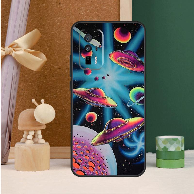Psychedelic Trippy Case For Xiaomi 14 15 Ultra 15T 13T 14T 17 Pro Max POCO F8 Ultra F7 F5 F6 X5 X6 X7 Pro Cover