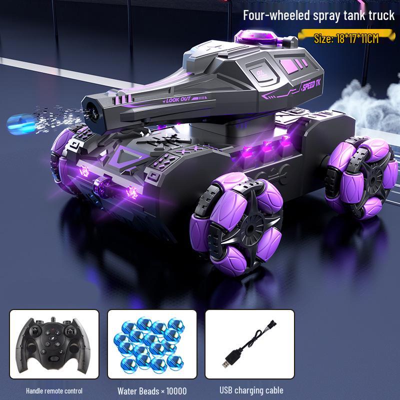Cross-Border Gesture-Control Remote Water Bomb Tank 360° Rotating Off-Road Toy Car