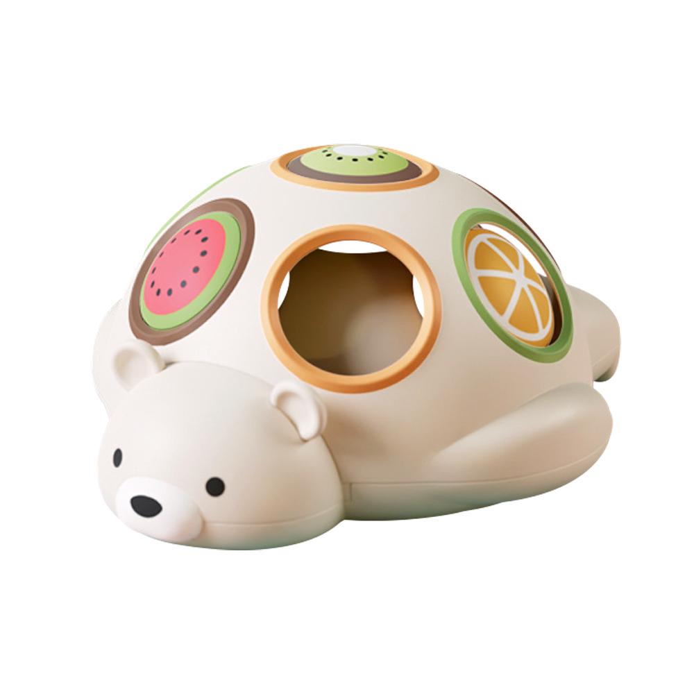 

Baby toy Montessori polar bear sensory finger squeezing cognitive matching boys and girls puzzle early education grasping toy