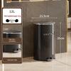 Luxury Foot-Operated Trash Can for Home - Thickened, Lidded, Waterproof for Bathroom & Kitchen