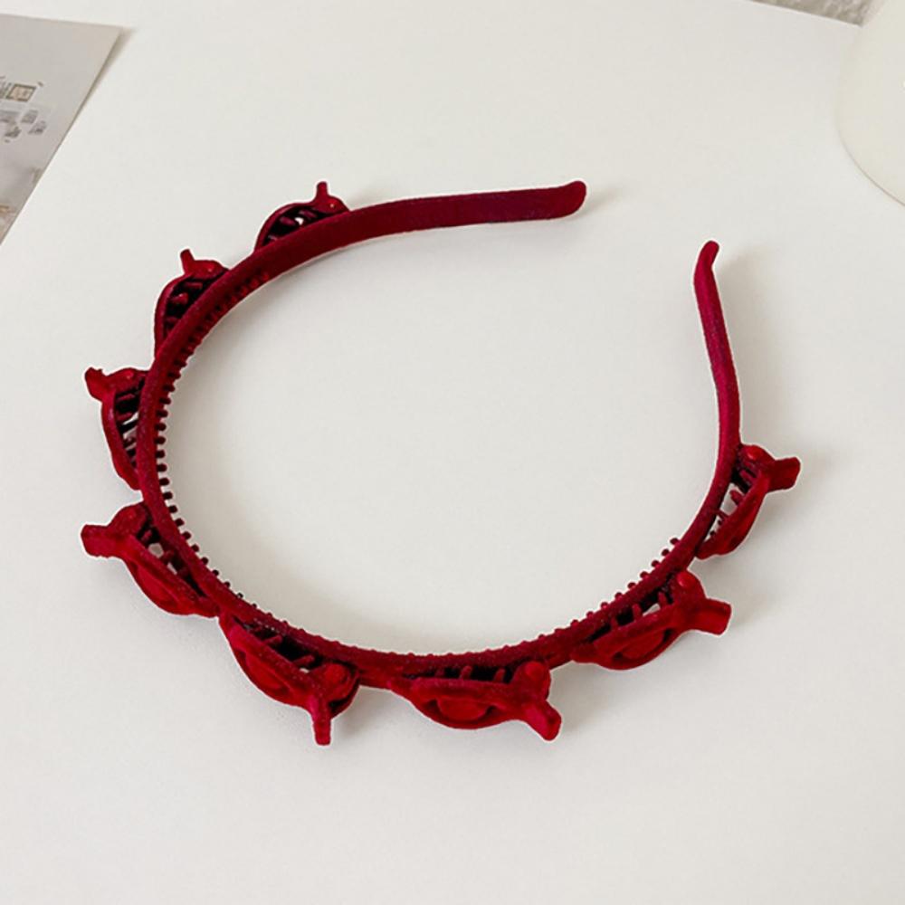 1 Pack Multi-layered Toothed Hair Clip, Practical Non-slip Style, Suitable for Washing Face Updo / High Ponytail Fixing / Daily