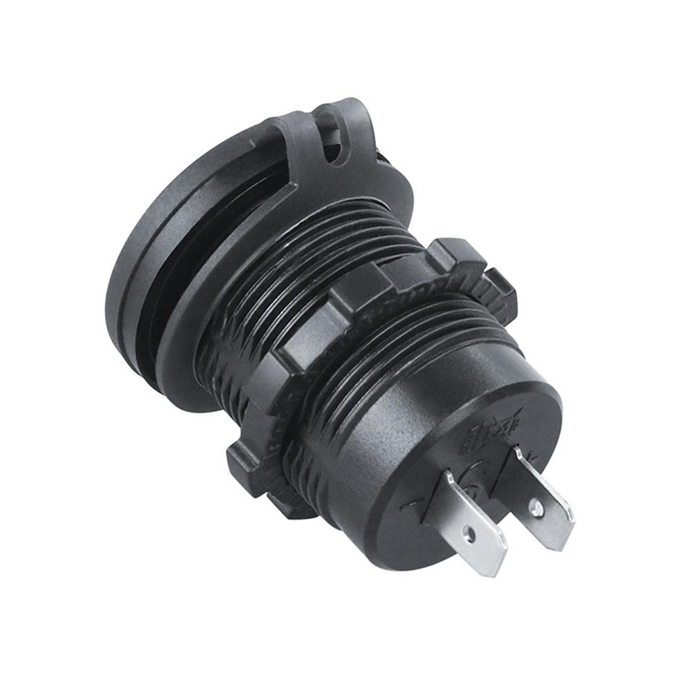 83W Zásuvka nabíječky do auta PD 30W Rychlé nabíjení Dvojitý USB+Type C Výstup Telefonní napájecí adaptér s voltmetrem pro motocykl, nákladní automobil, loď