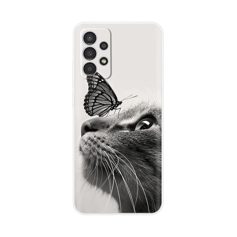 For Samsung A73 5G Case Cute Cartoon Phone Case for Samsung Galaxy A53 5G Transparent Soft Silicon Back Cover For Samsung A33 5G