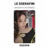 LE SSERAFIM SPAGHETTI KTOWN4U Fotocarta Ufficiale