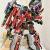 Metal Cardbot HEAVY IRON W Trailer Cargo Truck Transforming Robot Car Card Bot Action Figure Transformation Model Toy Gift