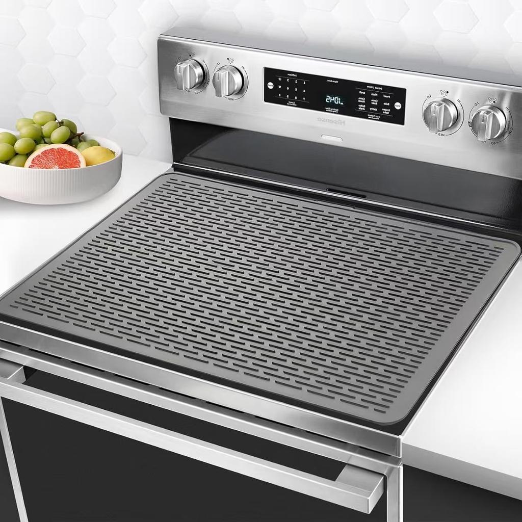 Silicone Thermal Insulation Mat Stove Mat Kitchen Countertop Drain Mat Anti-scalding and Non-slip Silicone Tableware Mat