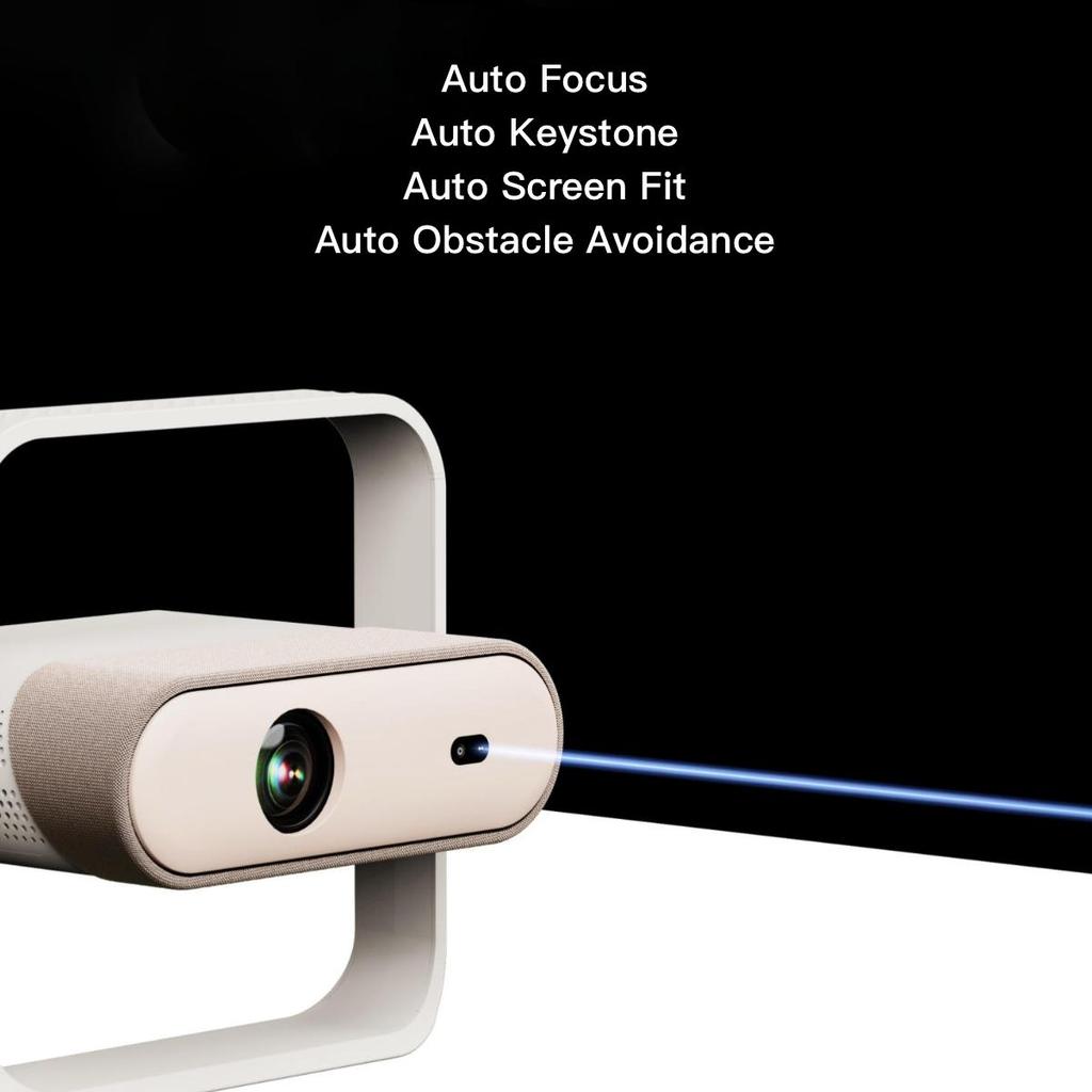 Vivicine New Free-style Android 11 Portable 1920x1080p Full HD Support 4K Home Theater Video Projector,Auto focus,Auto Keystone