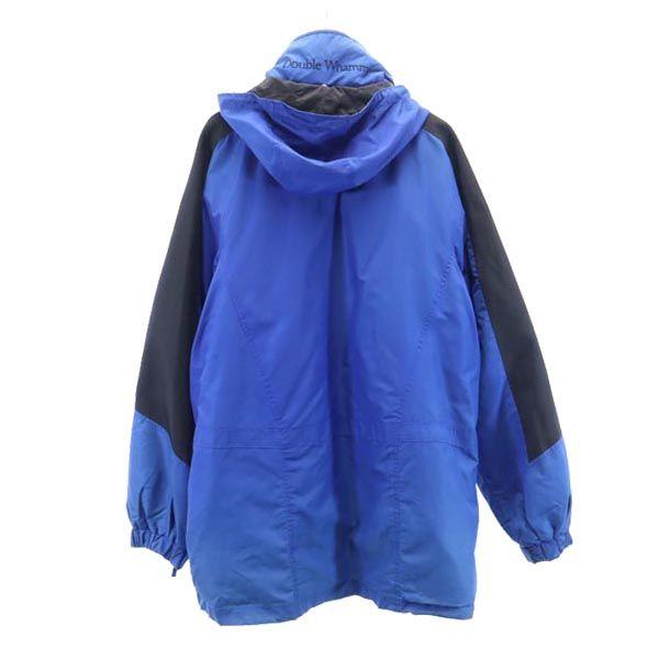 Columbia 3WAY Nylon jacket LL Blue Padded liner for outdoor use Men's Used