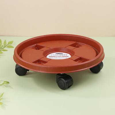 Universele Bloempot Wielen Ronde Plastic Schotel Zware Bloempot Basis Rek Verplaatsbare Rollende Potplant Standaard Met Wielen