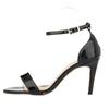 Women Open Toe Ankle Strap Sandals Stiletto Elegant Wedding Party Dress Shoes 9cm Mid High Heels  Summer Classic Sexy Pumps
