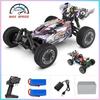 WLtoys 144010 144001 75KM/H 2.4G RC Car Brushless 4WD Electric High Speed Off-Road Remote Control Drift Toys for Children Racing