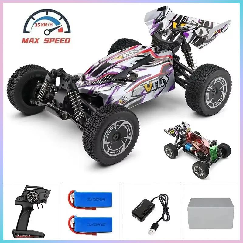 WLtoys 144010 144001 75KM/H 2.4G RC Car Brushless 4WD Electric High Speed Off-Road Remote Control Drift Toys for Children Racing
