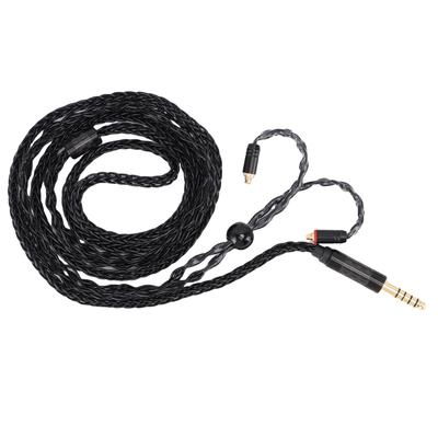 4,4mm vyvážený samec na MMCX kabel vhodný pro SE215 SE535 SE846 sluchátka 3,9 stop 16žilový postříbřený OFC kabel pro sluchátka