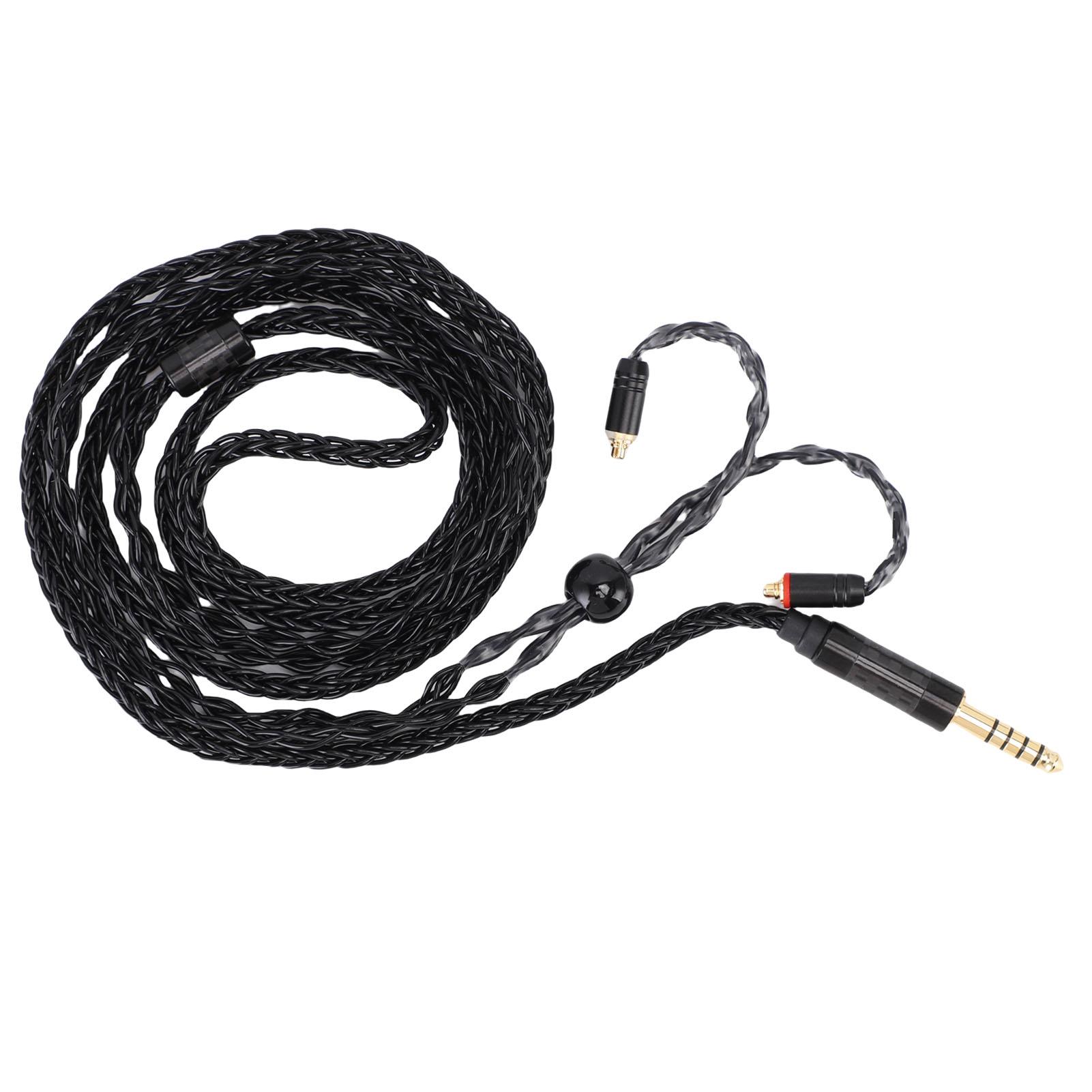 

4.4mm Balanced Male to MMCX Cable Fit for SE215 SE535 SE846 Earphone 3.9FT 16 Core Silver Plated OFC