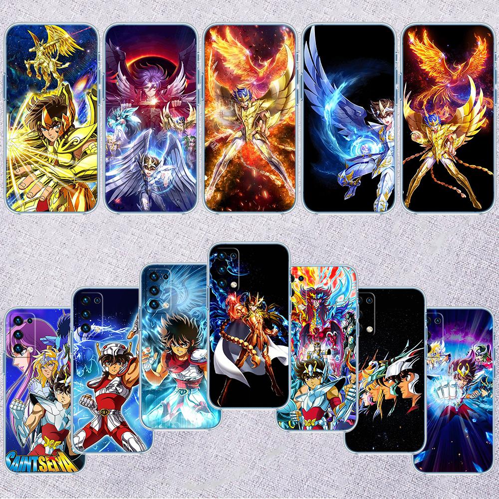 BH38 S-Saint S-Seiya Transparent Phone Case for Motorola Moto G7 G8 G9 G84 G85 G73 G24 G15 Z2 Play Power Plus