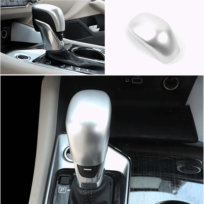 Gear Shift Knob Cover Trim Accessories Silver For Nissan Altima -