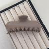 Korean Style Acetate Hair Claw Clip for Women - Jelly Design Bun/Bangs Accessory