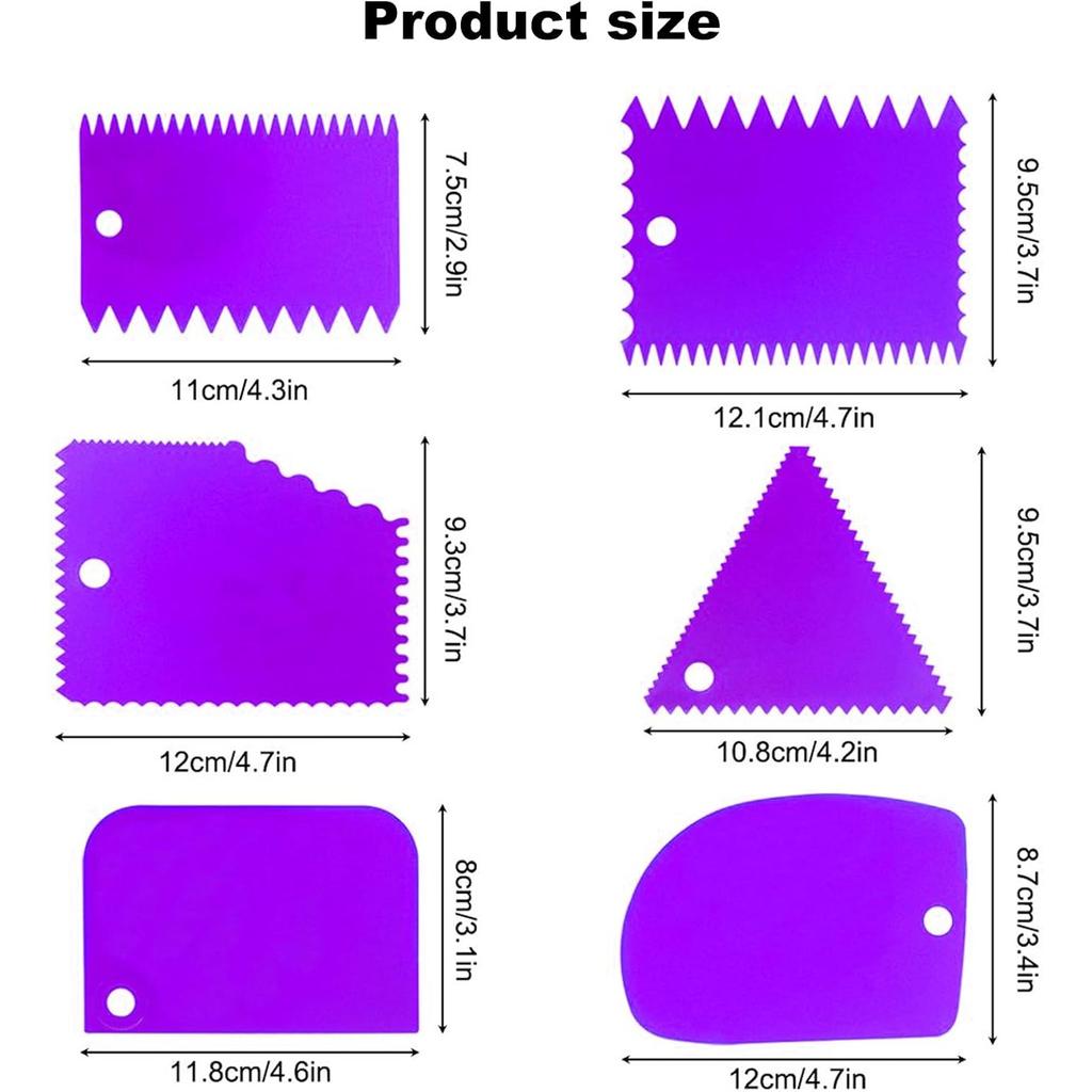 11 Pcs Palette Knife Set, 5 Pcs Stainless Steel Palette Knives and 6 Pcs Plastic Scrapers, Painting Accessories for Oil Acrylic Canvas Painting