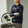 Anta Training Series Letter Round Neck Pullover Sweatshirt Men Sweatshirt Basic-Black 152217712-3