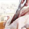 Kitchen Stainless Steel Shears Poultry Chicken  Scissors- Safety Lock
