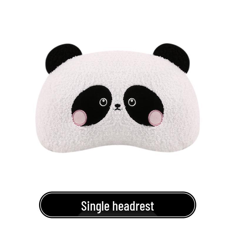 Panda Winter Plush Car Seat Cushion for Toyota bZ3, Corolla, RAV4, Rongfang, bZ5