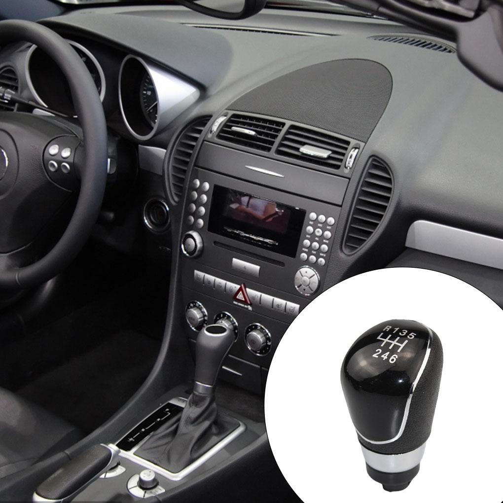 Pomello Cambio Auto Manuale 6 Marce Accessori Veicolo Leva Cambio Leve di Guida Testa Fai da Te Riparazione Sostituzione Ricambio