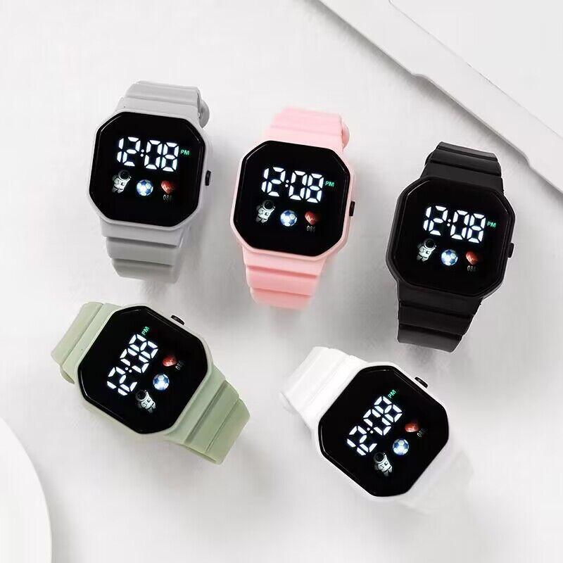 Technology Watch Female Ins High Value Student Party Simple Fashion Niche Football Unicorn Waterproof Electronic Watch