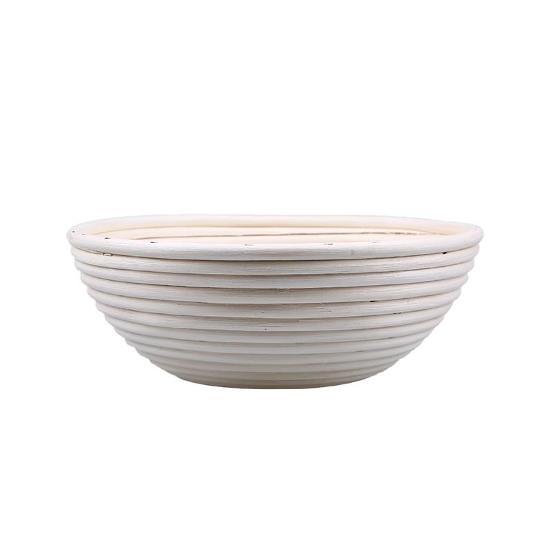 

WCIC Новая корзина из ротанга, корзина для хранения кондитерских изделий, поднос для домашнего хранения 20x8cm покинуть белый