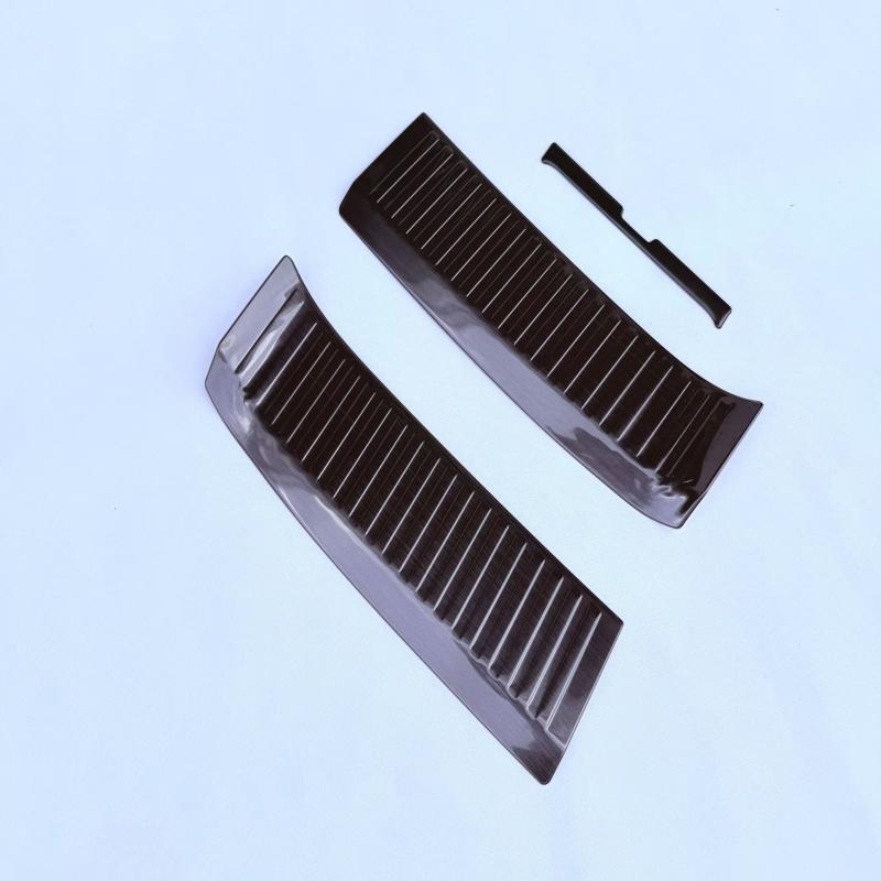 For Honda Passport 2025 2026 Steel Interior Rear Bumper Protector Door Sill Welcome Trunk Tread Plate Molding Accessories