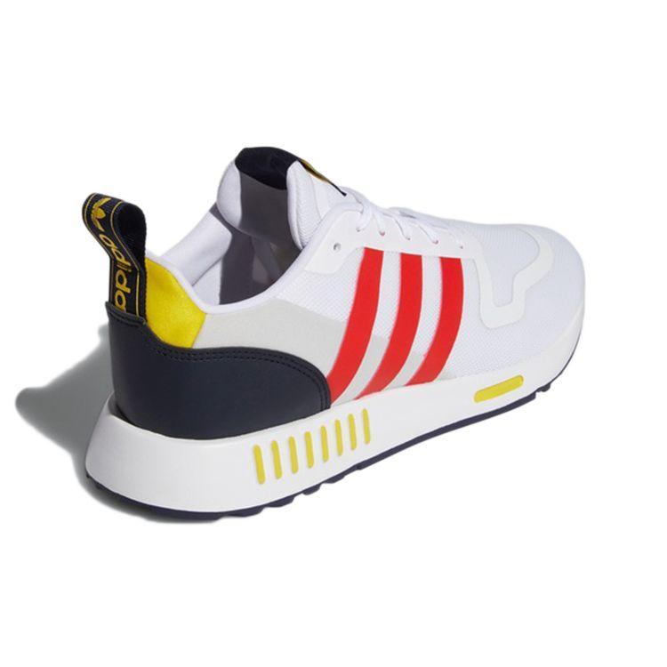 Adidas Originals Multix Comfortable Versatile Fabric Non-Slip Wear-Resistant Low-Top Casual Running Shoes Unisex sneaker White Red Black GX8378