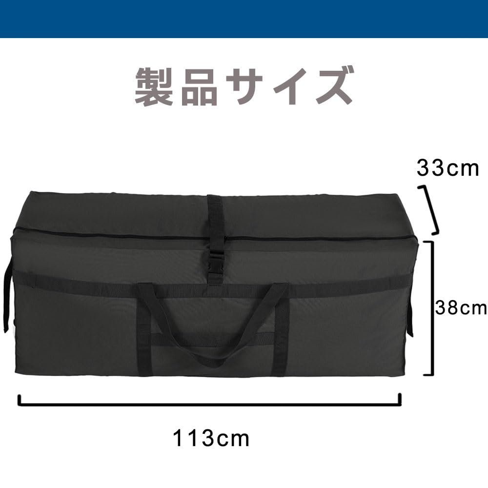 Arxus Large Capacity Tote Bag, Boston Bag, 180L, Waterproof, Foldable, for Travel, Studying Abroad, Moving, and Storage