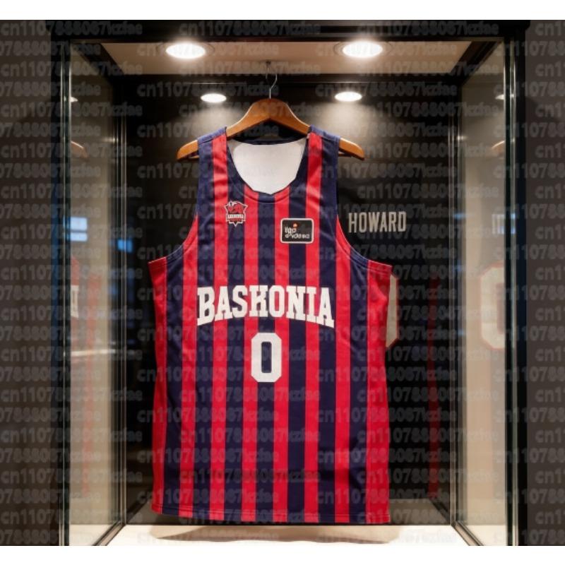 2026 Spain Baskonia Men s Basketball Jersey Adult Basketball Sportswear Special Fan Basketball Jersey Kit Kids Basketball Vest S