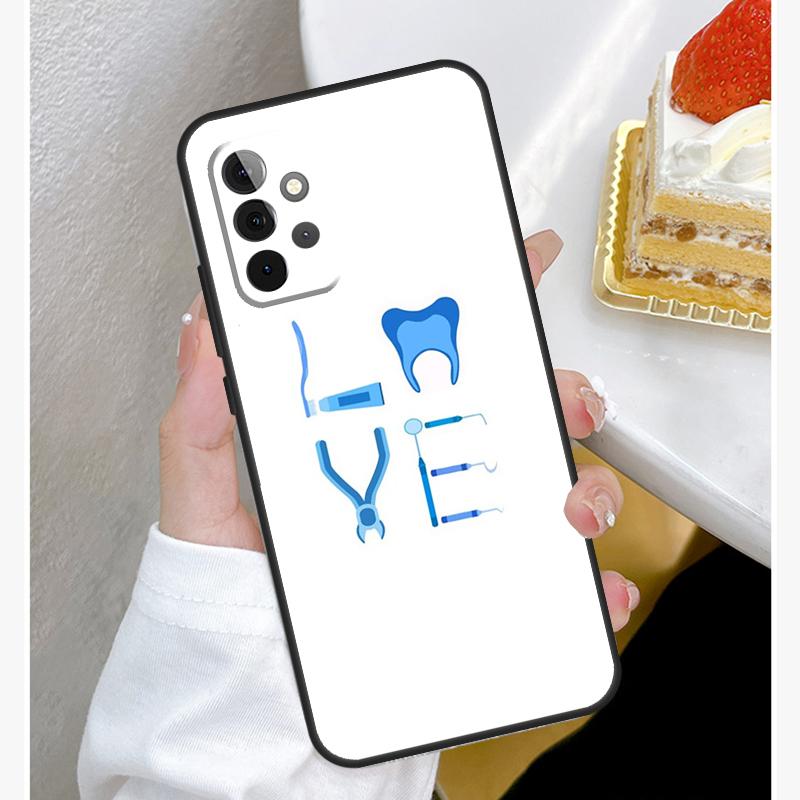 Dentist Dental Tooth Nurse Funda For Samsung Galaxy A52 A32 A12 A14 A34 A54 A51 A71 A53 A33 A13 A15 A25 A35 A55 Case