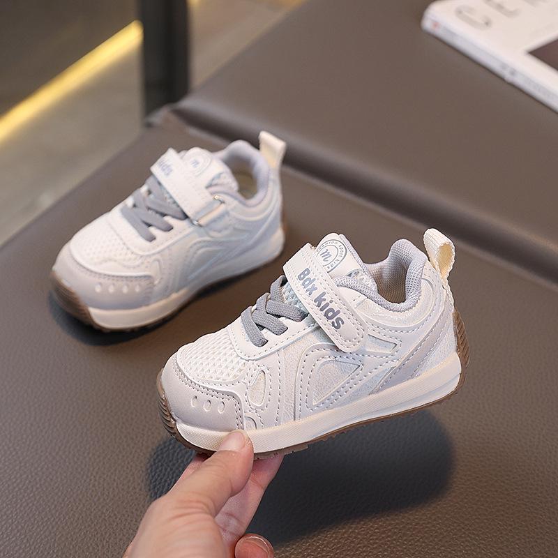 

Kids Breathable Mesh Sneakers - 2025 Spring/Autumn Trendy Forrest Gump Style Lightweight Casual Shoes for Boys and Girls Size 16-20 (Order 5 pairs)