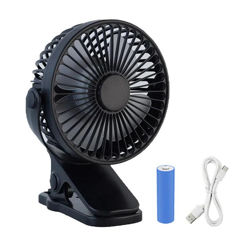 Ventilator de vară pentru cărucior, cărucior, exterior, portabil, mini, de mână, cu clips, încărcare USB, silențios, ventilator electric de birou pentru accesorii pentru bebeluși