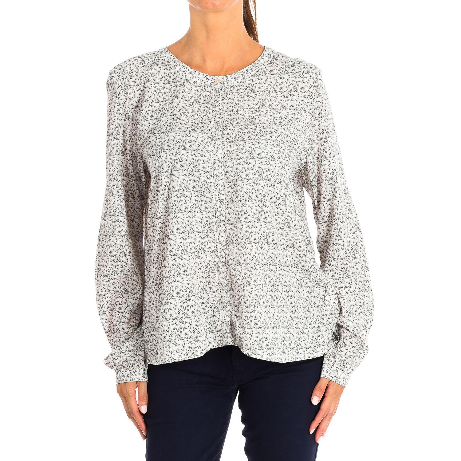 

Блузка с длинным рукавом 78855-88614 для женщин 44 серый