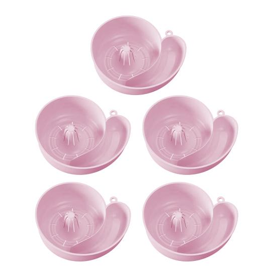 Snail Shape Drainer Automatic Fruit Washer Spinner Bowl And Strainer Multipurpose Vegetable Rinsing Drain Basket for Kitchen Berry Rotating Rinsing