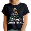 Weihnachtsbaum Grafik T-Shirt - Unisex Feiertagsparty Festliches Design #MC #T2382@ Unisex T-Shirt