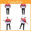 Pokemon Poke Ball Halloween Cosplay Costume With Polyester Material For Adults