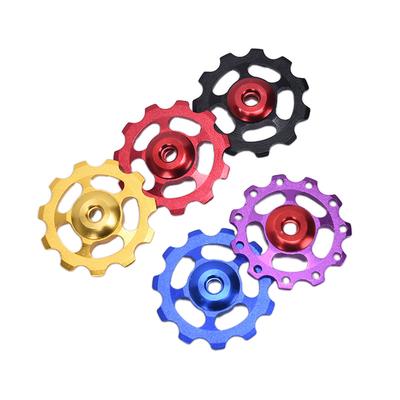 1Pc Ultralight Aluminum Alloy Bike Bearing Jockey Wheel Rear Derailleur Pulleys