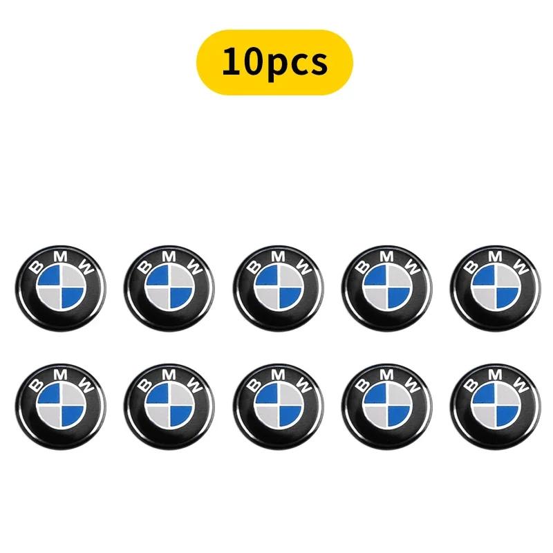 5 Peças Metal Carro Chave Emblema Adesivo Acessórios Para BMW F07 F34 F10 F20 F48 F39 F30 F25 F26 F15 F16 F22 F32 E90 E92 E70 E71 E46 E6
