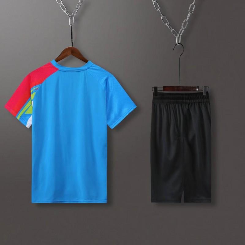 Badminton Table Tennis Shirts Shorts Set Men Kids 2XS-4XL Sportswear