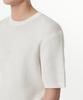 Musinsa Standard Crochet Crew Neck Short Sleeve Knit [Ivory]
