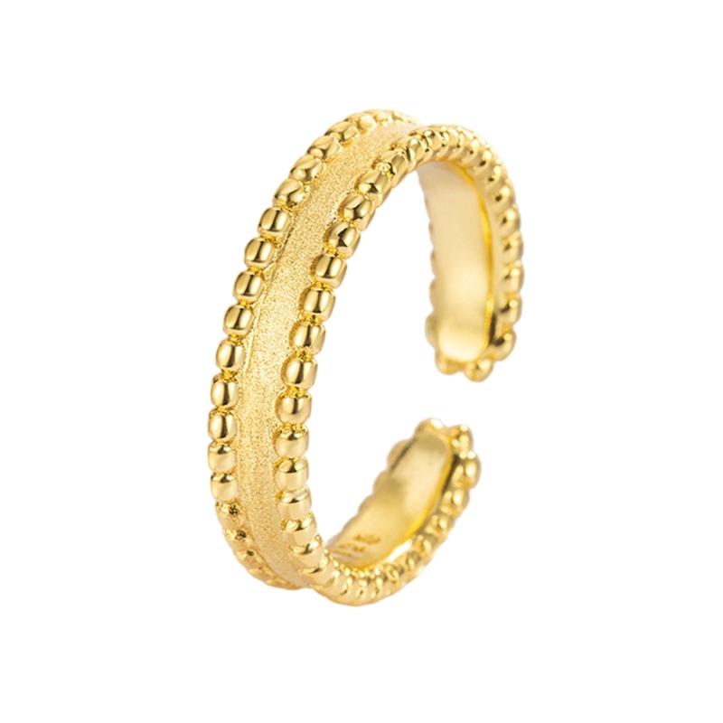Elegant Adjustable Open Rings Fashionable Adjustable Rings Accessory with Floral Design for Every Occasion