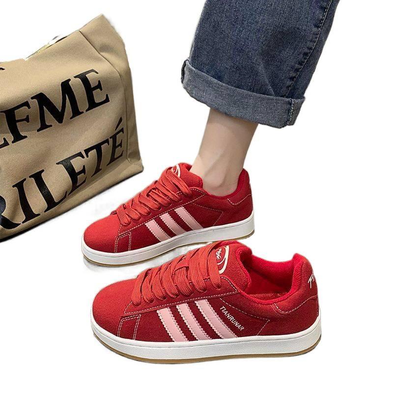 [Comfortable thick sole] Couple bread shoes women's new popular niche thick-soled casual board shoes in summer 2025 flat